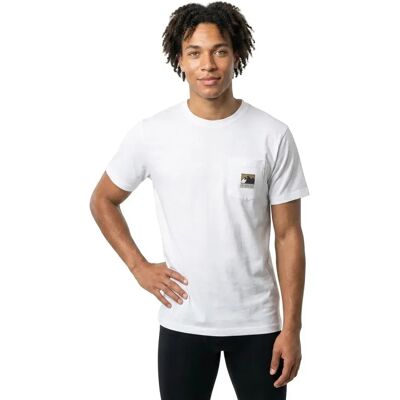 The North Face T-shirt à Manches Courtes Mountain Logo Relaxed Graphic TNF White M Homme - Publicité The North Face T-shirt à Manches Courtes Mountain Logo Relaxed Graphic TNF White M Homme - Publicité
