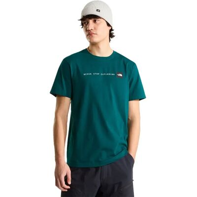 The North Face T-shirt à Manches Courtes Nse Graphic Pacific Teal XS Homme - Publicité The North Face T-shirt à Manches Courtes Nse Graphic Pacific Teal XS Homme - Publicité