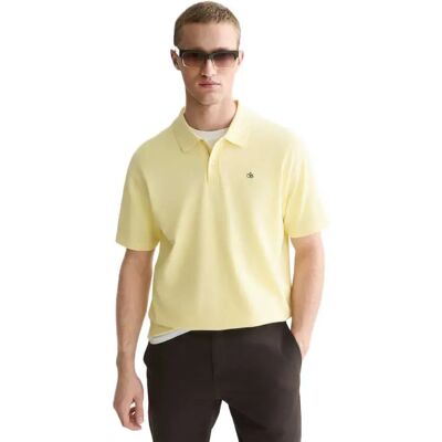 Scotch & Soda Polo à Manches Courtes 183793 Relaxed Fit Pastel Yellow M Homme - Publicité Scotch & Soda Polo à Manches Courtes 183793 Relaxed Fit Pastel Yellow M Homme - Publicité