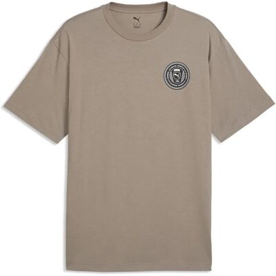 Puma T-shirt à Manches Courtes Graphics Relaxed Badge Mouse Gray L Homme - Publicité Puma T-shirt à Manches Courtes Graphics Relaxed Badge Mouse Gray L Homme - Publicité