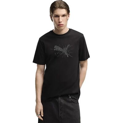 Puma T-shirt à Manches Courtes Graphics Cat Logo Puma Black L - Publicité Puma T-shirt à Manches Courtes Graphics Cat Logo Puma Black L - Publicité