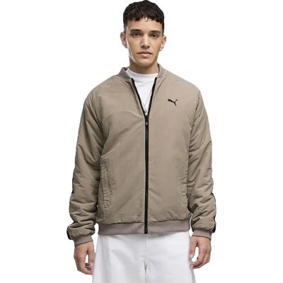 Puma Blouson Bomber Reversible Sherpa Mouse Gray L - Publicité Puma Blouson Bomber Reversible Sherpa Mouse Gray L - Publicité