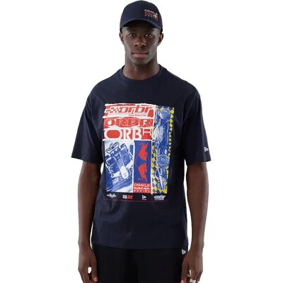 New Era T-shirt à Manches Courtes Cf Graphic Oversize Red Bull F1 Dark Blue L Homme - Publicité New Era T-shirt à Manches Courtes Cf Graphic Oversize Red Bull F1 Dark Blue L Homme - Publicité