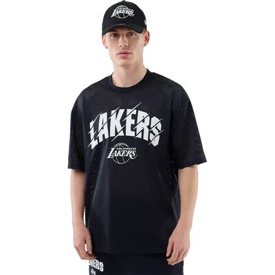 New Era T-shirt à Manches Courtes Nba Core Plus Oversize Mesh Los Angeles Lakers Navy M - Publicité New Era T-shirt à Manches Courtes Nba Core Plus Oversize Mesh Los Angeles Lakers Navy M - Publicité
