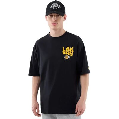 New Era T-shirt à Manches Courtes Nba Player Graphic Oversize Los Angeles Lakers Black XL Homme - Publicité New Era T-shirt à Manches Courtes Nba Player Graphic Oversize Los Angeles Lakers Black XL Homme - Publicité