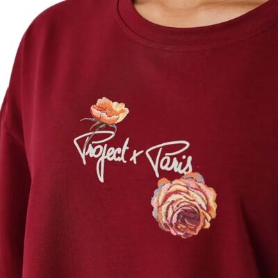 Pro-Ject X Paris T-shirt à Manches Courtes 2611146 Burgundy Red S Homme - Publicité Pro-Ject X Paris T-shirt à Manches Courtes 2611146 Burgundy Red S Homme - Publicité