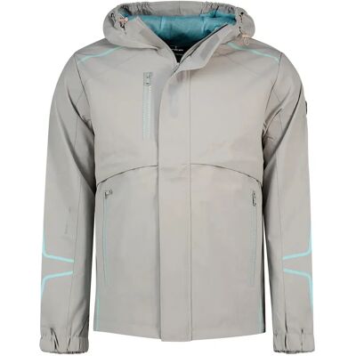 Pro-Ject X Paris Veste 2633208-1 Grey / Aqua S - Publicité Pro-Ject X Paris Veste 2633208-1 Grey / Aqua S - Publicité