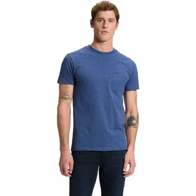 Lee T-shirt à Manches Courtes Ultimate Pocket Slim Fit Navy Mele M Homme - Publicité Lee T-shirt à Manches Courtes Ultimate Pocket Slim Fit Navy Mele M Homme - Publicité