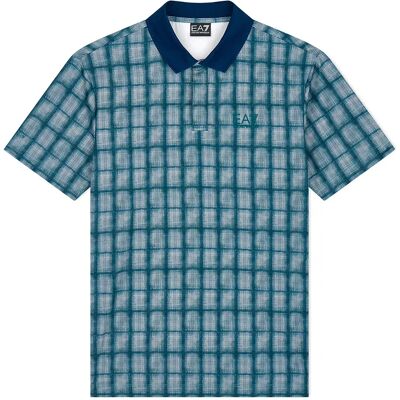 Giorgio Armani Ea7 Emporio Armani Polo à Manches Courtes 7m002677_af22175 Fancy Green / Beige S - Publicité Giorgio Armani Ea7 Emporio Armani Polo à Manches Courtes 7m002677_af22175 Fancy Green / Beige S - Publicité