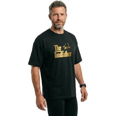 Merchcode T-shirt à Manches Courtes The Godfather Gold Logo Black 2XS - Publicité Merchcode T-shirt à Manches Courtes The Godfather Gold Logo Black 2XS - Publicité