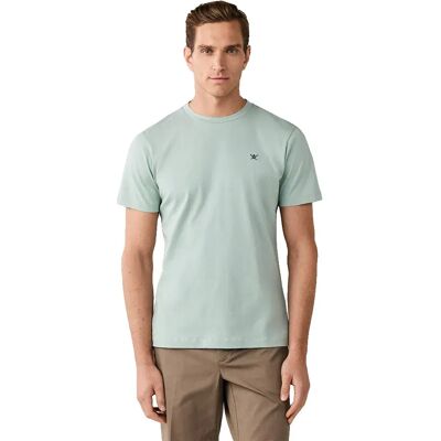 Hackett T-shirt à Manches Courtes Hm5000128 Spring Green L Homme - Publicité Hackett T-shirt à Manches Courtes Hm5000128 Spring Green L Homme - Publicité