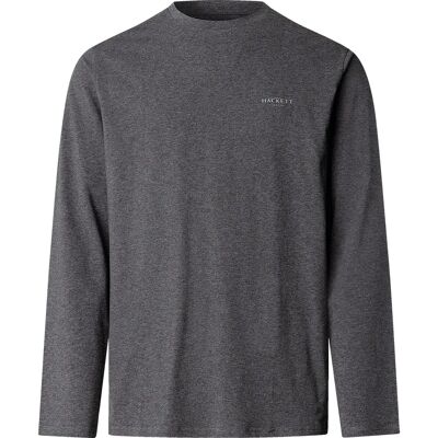 Hackett T-shirt De Pyjama à Manches Longues Hmu200057 Dark Grey Marl L Homme - Publicité Hackett T-shirt De Pyjama à Manches Longues Hmu200057 Dark Grey Marl L Homme - Publicité