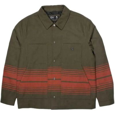 Salty Crew Chemise Surchemise Trawl Dusty Olive S Homme - Publicité Salty Crew Chemise Surchemise Trawl Dusty Olive S Homme - Publicité