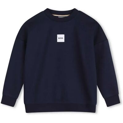 Boss Sweat-shirt J53394 Marine 6 Années - Publicité Boss Sweat-shirt J53394 Marine 6 Années - Publicité