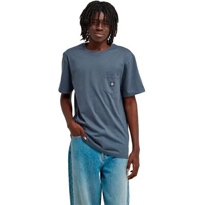 Element T-shirt à Manches Courtes Icon Label Pocket Dark Slate L Homme - Publicité Element T-shirt à Manches Courtes Icon Label Pocket Dark Slate L Homme - Publicité