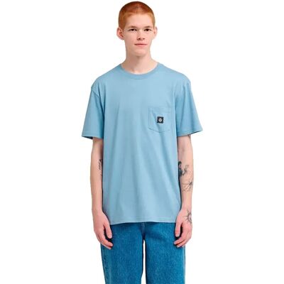Element T-shirt à Manches Courtes Icon Label Pocket Faded Denim M Homme - Publicité Element T-shirt à Manches Courtes Icon Label Pocket Faded Denim M Homme - Publicité
