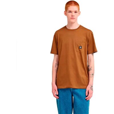 Element T-shirt à Manches Courtes Icon Label Pocket Sepia M Homme - Publicité Element T-shirt à Manches Courtes Icon Label Pocket Sepia M Homme - Publicité