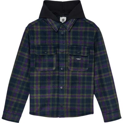 Element Veste Polar Fleece Dark Slate Plaid 10 Années - Publicité Element Veste Polar Fleece Dark Slate Plaid 10 Années - Publicité