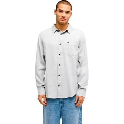 Quiksilver Chemise à Manches Longues Motherfly Heather Light Grey Heather M - Publicité Quiksilver Chemise à Manches Longues Motherfly Heather Light Grey Heather M - Publicité