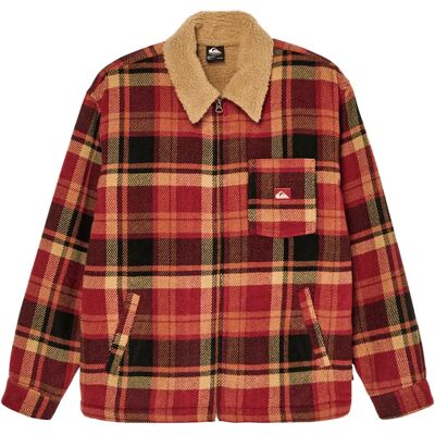 Quiksilver Veste Sherpa Surf Sherpa Oxblood L - Publicité Quiksilver Veste Sherpa Surf Sherpa Oxblood L - Publicité