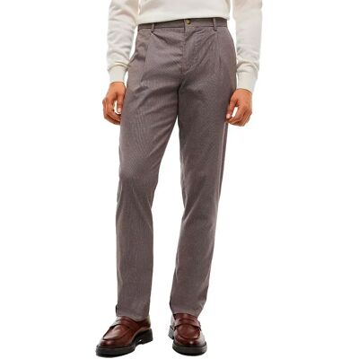 Tommy Hilfiger Pantalon Chino Denton 1plt Mini Brown / Ow Check 31 - Publicité Tommy Hilfiger Pantalon Chino Denton 1plt Mini Brown / Ow Check 31 - Publicité