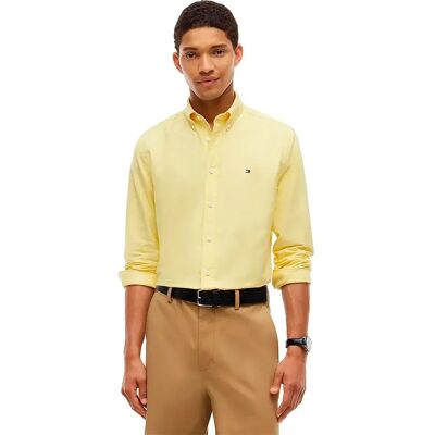 Tommy Hilfiger Chemise à Manches Longues Mw0mw35774 Sunflower Yellow L Homme - Publicité Tommy Hilfiger Chemise à Manches Longues Mw0mw35774 Sunflower Yellow L Homme - Publicité