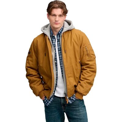 Superdry Blouson Bomber Canvas Ma1 Denim Co Tobacco Brown 3XL - Publicité Superdry Blouson Bomber Canvas Ma1 Denim Co Tobacco Brown 3XL - Publicité