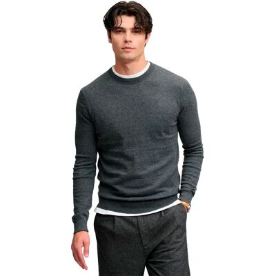 Superdry Pull Essential Lightweigt Wool Blend Jumper Iron Grey Marl L - Publicité Superdry Pull Essential Lightweigt Wool Blend Jumper Iron Grey Marl L - Publicité