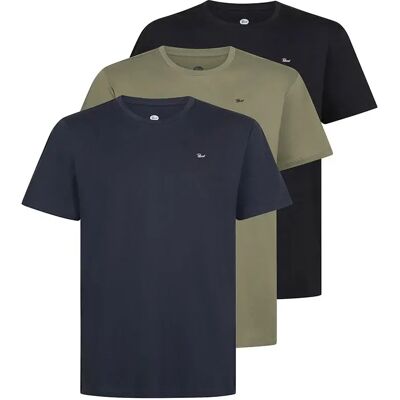 Petrol Industries T-shirt à Manches Courtes M-1010-sp-tsr0010 Black / Army / Navy 3XL Homme - Publicité Petrol Industries T-shirt à Manches Courtes M-1010-sp-tsr0010 Black / Army / Navy 3XL Homme - Publicité