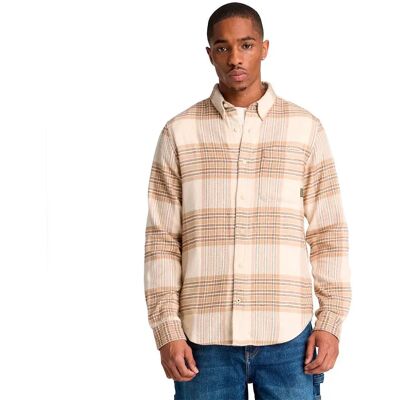 Timberland Chemise à Manches Longues Flannel House Check Regular White Smoke Yd L - Publicité Timberland Chemise à Manches Longues Flannel House Check Regular White Smoke Yd L - Publicité