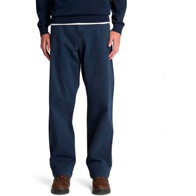 Timberland Pantalon Chino Peached Heavy Twill Dark Sapphire 31 - Publicité Timberland Pantalon Chino Peached Heavy Twill Dark Sapphire 31 - Publicité