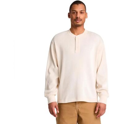 Timberland T-shirt à Manches Longues Wharf River Waffle Henley Dark Shapphire / White Smoke L Homme - Publicité Timberland T-shirt à Manches Longues Wharf River Waffle Henley Dark Shapphire / White Smoke L Homme - Publicité