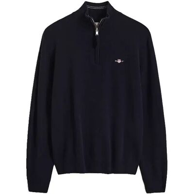 Gant Pull à Demi-zip 87313 Marine S - Publicité Gant Pull à Demi-zip 87313 Marine S - Publicité