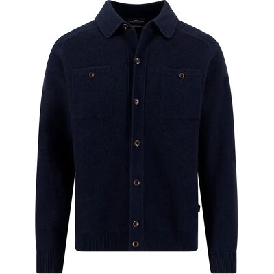 Fynch Hatton Cardigan 1609322 Navy L - Publicité Fynch Hatton Cardigan 1609322 Navy L - Publicité
