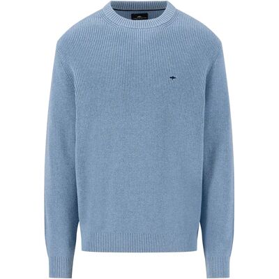 Fynch Hatton Pull 1610901 Air Blue L - Publicité Fynch Hatton Pull 1610901 Air Blue L - Publicité