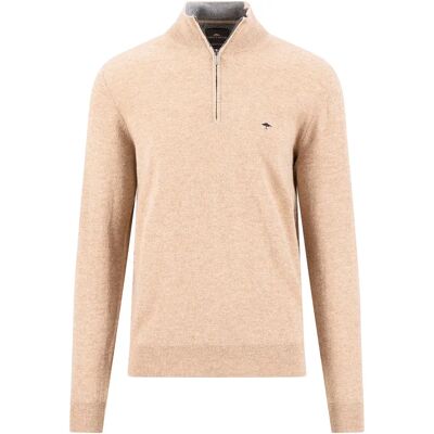 Fynch Hatton Pull à Demi-zip 1614802 Taupe 3XL - Publicité Fynch Hatton Pull à Demi-zip 1614802 Taupe 3XL - Publicité