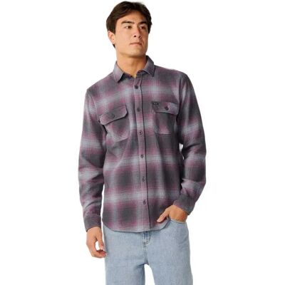 Rip Curl Chemise à Manches Longues Count Flannel Charcoal Grey M - Publicité Rip Curl Chemise à Manches Longues Count Flannel Charcoal Grey M - Publicité