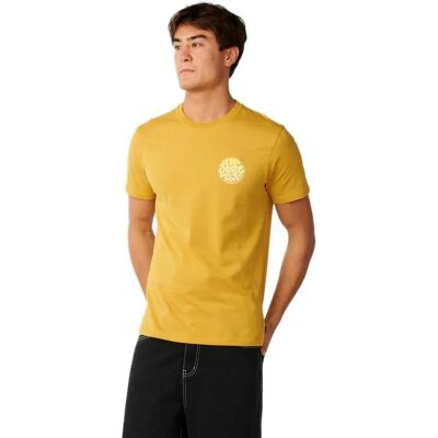 Rip Curl T-shirt à Manches Courtes Wettie Passage Icon Mustard Gold L Homme - Publicité Rip Curl T-shirt à Manches Courtes Wettie Passage Icon Mustard Gold L Homme - Publicité