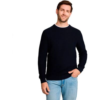 Tom Tailor Pull 1052206 Sky Captain Blue M - Publicité Tom Tailor Pull 1052206 Sky Captain Blue M - Publicité