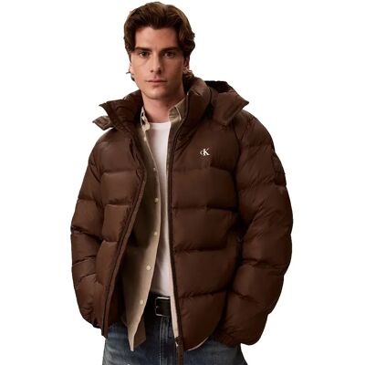 Calvin Klein Jeans Veste Matelassée Lv04rg515g Brown Cork M - Publicité Calvin Klein Jeans Veste Matelassée Lv04rg515g Brown Cork M - Publicité
