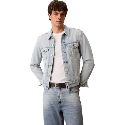 Calvin Klein Jeans Veste En Jean Lv04rg907g Vintage Whisper L - Publicité Calvin Klein Jeans Veste En Jean Lv04rg907g Vintage Whisper L - Publicité