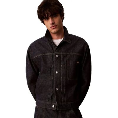 Calvin Klein Jeans Veste En Jean Lv04rh778g Iconic Indigo M - Publicité Calvin Klein Jeans Veste En Jean Lv04rh778g Iconic Indigo M - Publicité