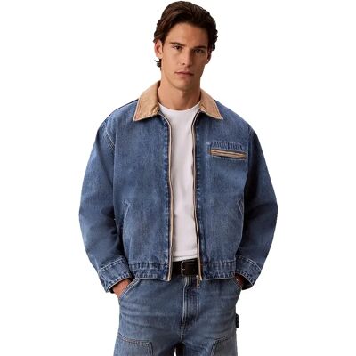 Calvin Klein Jeans Veste En Jean Lv04rh771g Maxwell L - Publicité Calvin Klein Jeans Veste En Jean Lv04rh771g Maxwell L - Publicité