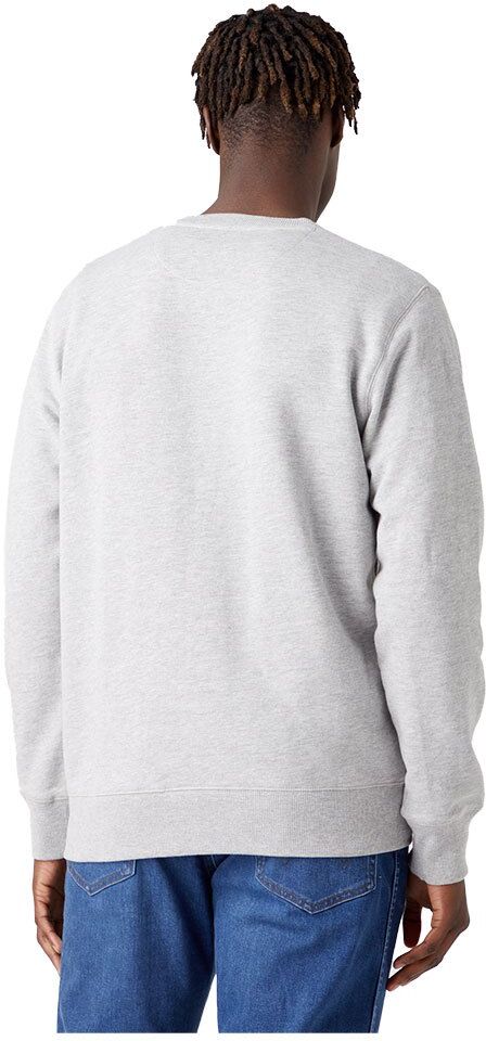 Wrangler Frame Logo Sweatshirt Gris L Homme Gris L male