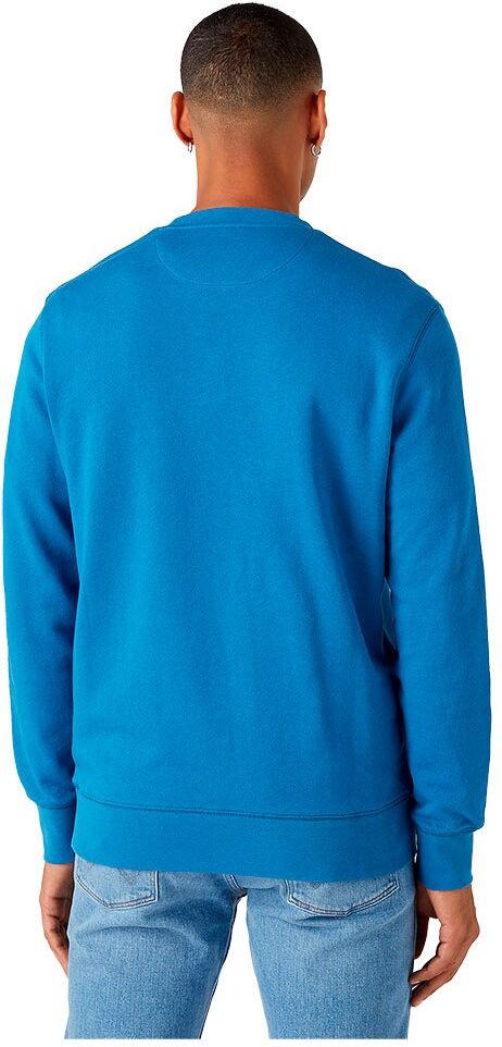 Wrangler Frame Logo Regular Fit Sweatshirt Bleu M Homme Bleu M male