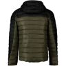 Superdry Radar Quilt Mix Padded Jacket Vert S Homme Vert S male