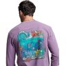 Superdry Vintage Creatures Long Sleeve T-shirt Violet M Homme Violet M male