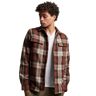 Superdry Wool Miller Overshirt Marron S Homme Marron S male