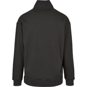 Urban Classics Sweatshirt Organic Basic Troyer-big Noir 4XL Homme Noir