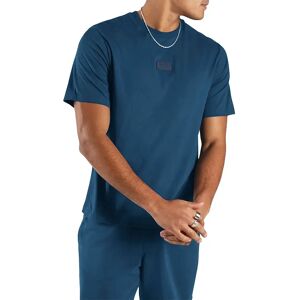 Reebok T-shirt à Manches Courtes Silicone Badge Athletic Blue S Homme